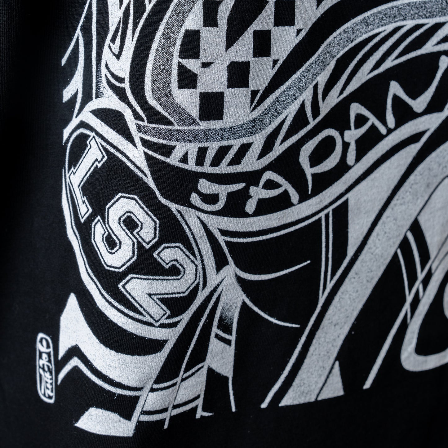 LS2 Tシャツ BLACK - Ride with Japanese Spirit -