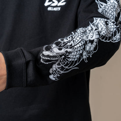 LS2 ロングスリーブ Tシャツ　BLACK - Ride with Japanese Spirit -