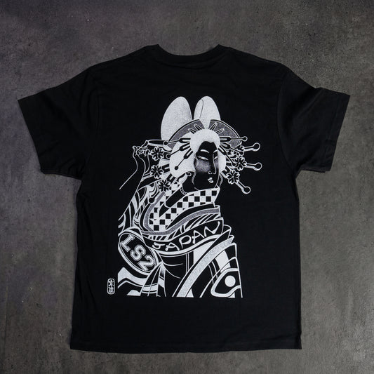 LS2 Tシャツ　BLACK - Ride with Japanese Spirit -