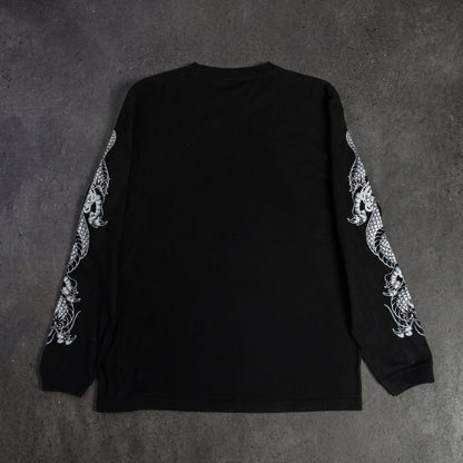 LS2 ロングスリーブ Tシャツ　BLACK - Ride with Japanese Spirit -