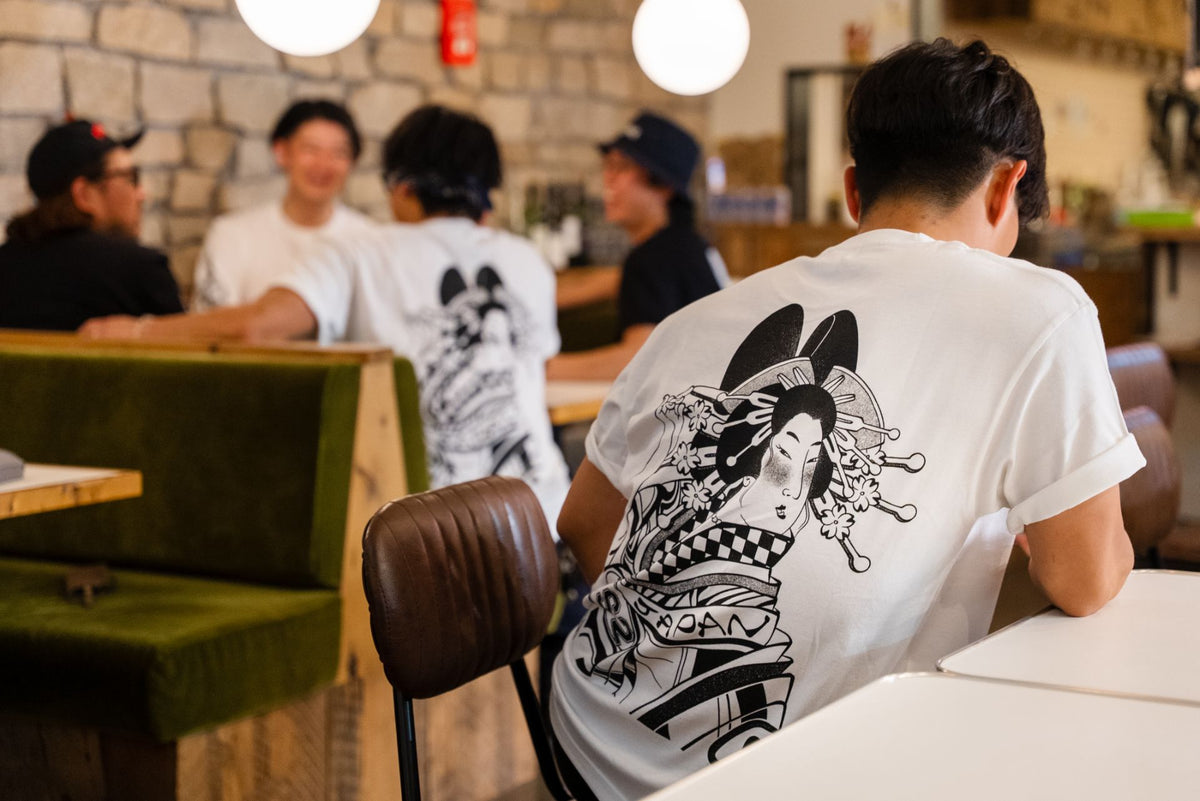 【世界当サイト限定】LS2 Tシャツ　WHITE - Ride with Japanese Spirit -