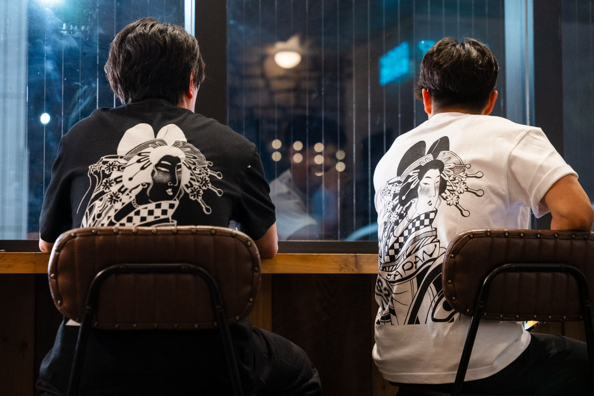 【世界当サイト限定】LS2 Tシャツ　WHITE - Ride with Japanese Spirit -