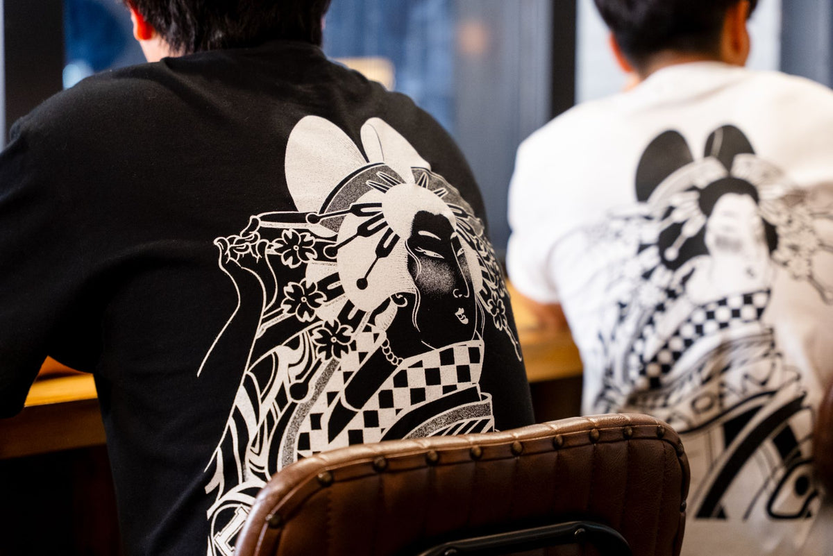【世界当サイト限定】LS2 Tシャツ　BLACK - Ride with Japanese Spirit -