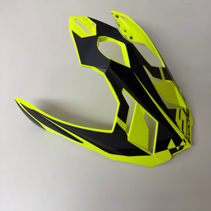 LS2 PV-1 ピークバイザー　マットブラックイエロー